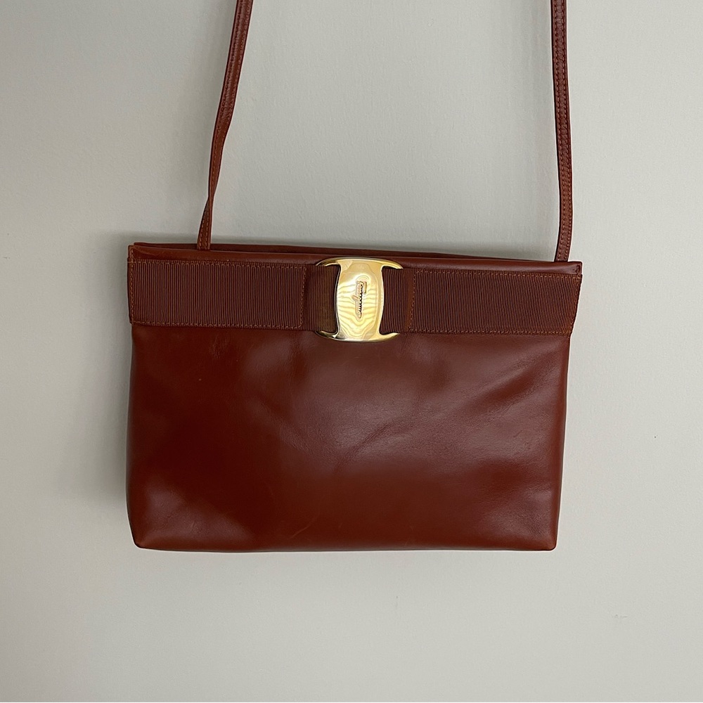 Salvatore Ferragamo Vintage Clutch/Crossbody